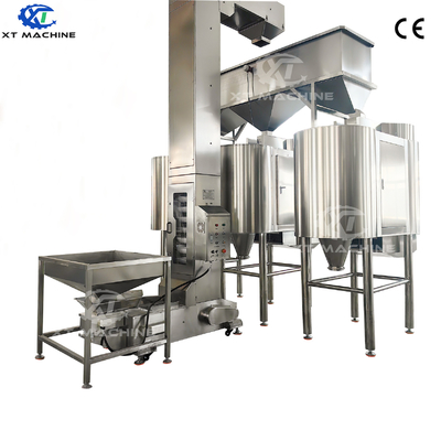 سعر جيد Full Auto PLC Peanut Blanching Machine with 98% Efficiency and 1000kg/h Capacity for Industrial Peanut Processing الانترنت