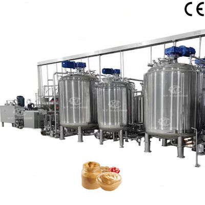 سعر جيد خزان خلط زبدة الفول السوداني الأوتوماتيكي بالكامل من الدرجة الغذائية آلة خلط المكسرات الانترنت