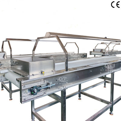 سعر جيد SUS304 Food Grade Automatic Conveyor Belt for Food Processing Plants الانترنت