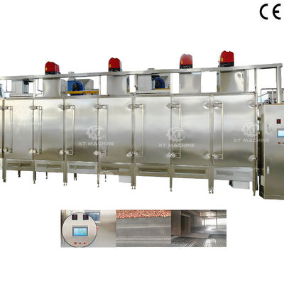 سعر جيد Adjustable Temperature Belt Type Peanut Roasting Machine with Powerful Cooling Function الانترنت