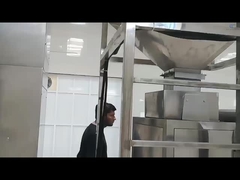 آلة تبييض الفول السوداني المقسمة