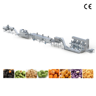 سعر جيد Automatic Peanut Coating Machine with 500-1000kg/h Capacity and Intelligent Temperature Control for Uniform Coating الانترنت