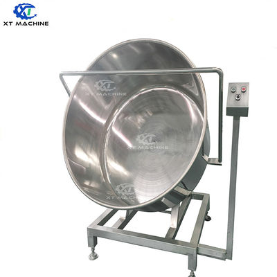 آلة طلاء الدُفعات ذات العيار الكبير لوجبات الفول السوداني بالشوكولاتة والمكسرات