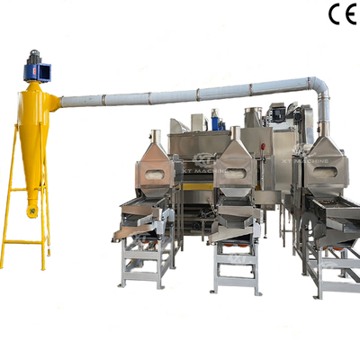 سعر جيد 1000kg/h Peanut Blanching Machine SUS304 Industrial Grade الانترنت