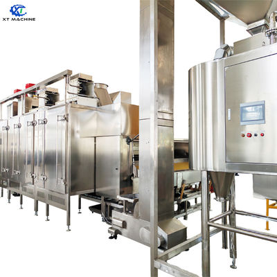 خط إنتاج الفول السوداني الأبيض بإنتاجية 1000-1200 كجم/ساعة مناسب للاستخدام في المصانع