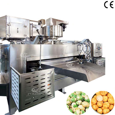سعر جيد Swing Coated Peanuts Nut Oven 304 Stainless Steel Flat Tray Design for Flavored Powdered Peanuts الانترنت