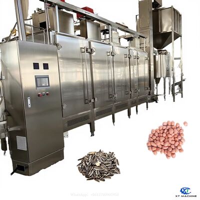 الصف الغذائي الحزام المستمر ذو السعة العالية آلة تحميل الفواكه النيئة للقاح/المندرة/الأناكاردو/البذور/الأفيلانا