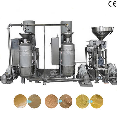 مطحنة فول سوداني عالية السرعة وآلة طحن زبدة المكسرات مع نعومة 200-300 شبكة لمصانع معالجة المكسرات