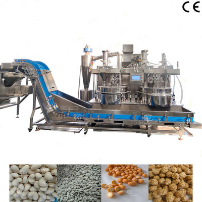 مبيعات المصنع المباشرة 500 كجم/ساعة - 1000 كجم/ساعة آلة طلاء المكسرات آلة صنع الفول السوداني المغطى