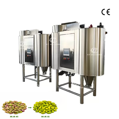 500kg/h جهاز إزالة الجلد الأحمر الفول السوداني الهواء مع تحكم PLC مشروع المفتاح